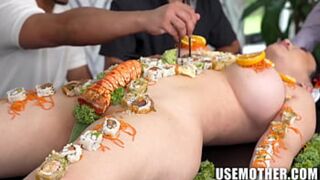 Busty Asian Chef Mixes Busty Fun and Fine Dining: Suki Sin, Emerald Loves, Nicky Rebel