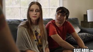 Blonde Teen Laney Grey Hesitant About Sex With Her Boyfriend