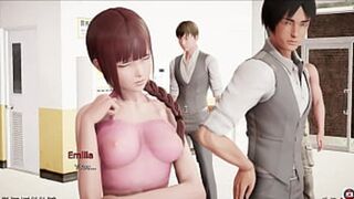 Raw Public F*** Fest on Paradise Street, Pure Sex Life - 46 Minutes Non-Stop