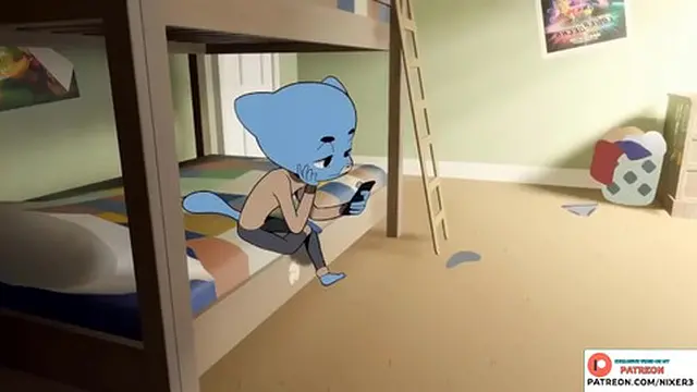 Gumball milf shoots secret🤫 sex tape ???? furry Asian cartoon animation 60fps
