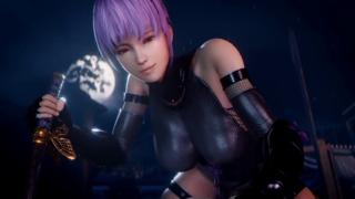 Ayane gets pounded in the darkness, her moans harmonizing with the night's whispers