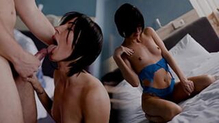 Lesbian affair goes down in hotel room, girlfriend left in the dark