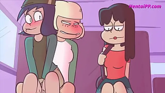 Bus-blowing futanutts get railed in public &mdash;  ′uncensored′ (wink-wink)!