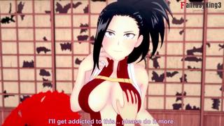Quivering Pussy🌮️ Rides Dildo to Pervert Fantasy of My Hero Academia's Momo Yaoyorozu