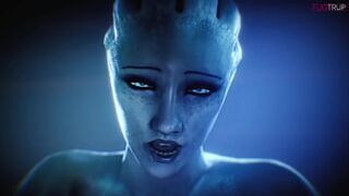 It's all about getting that ' Rule 34' on Liara's tight little body