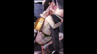 Dirty XXX hardcore lewd lesbian ass🍑-fuck fest compilation
