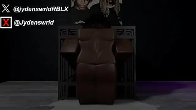 Blonde Bitch Racked by Massive Black BBC in Roblox Condo