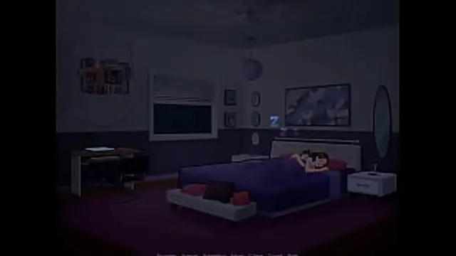 Summertime Saga ep 41 - I was just going to lie down spooning but my dick went inside her