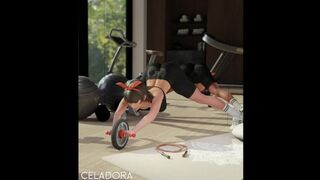 Josie Gets Dicked Down in Front of a Shattered Mirror, Clothes Soaked with Sweat and Lust