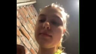 Raunchy sweat-soaked sex romp in gym lobby