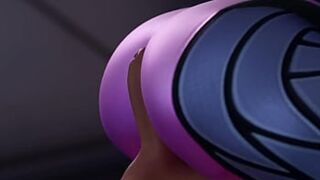 Ass🍑 of Widowmaker shakin' off one rod