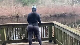 Sexy Ass🍑 Spanked Hard on Busy Street Corner by Horny🥵 Stranger