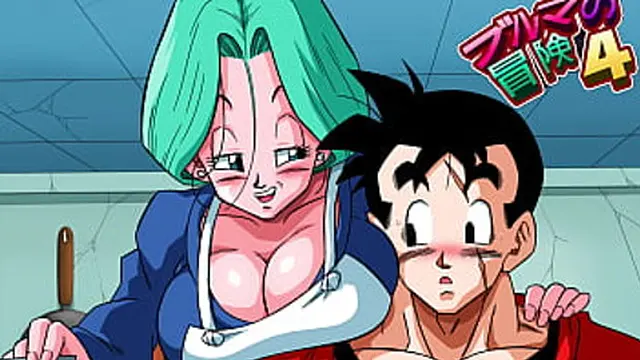 Future Bulma delights Gohan with intense passion in a thrilling continuation