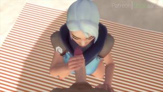 Wet and wild anal👌 assault on Jett's virgin beachhead
