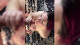My pal was down, I let him ejaculate on my face.