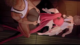 Narumi Ginrin Takes Two Roughly