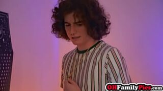 Goth Step-Sis Seduces Brother, Deep Inside Thrusts Her Wet Vagina✌