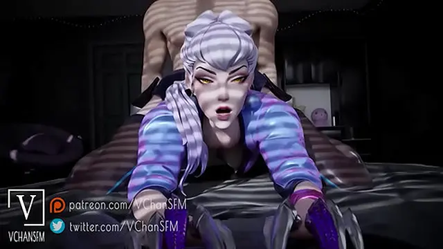 KDA Evelynn Takes a Thick Cock🍆 in Her Moist Pussy🌮️