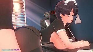 Komi Shuuko Gets Pounded Hard Doggy Style