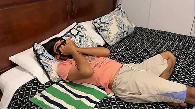 Her panties′ scent drives me wild; she craves my touch in return