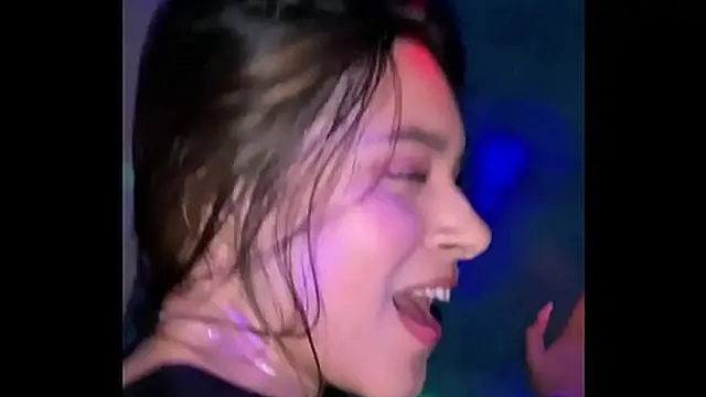 Latinx teen enjoys intense sex with mysterious guy at nightclub