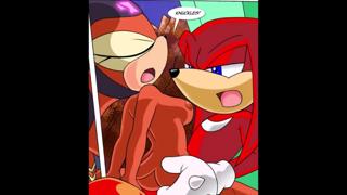 Saturn Night Fun #2: Knuckles, Rouge, and Hard Sex