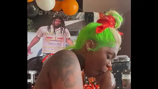 His birthday surprise