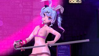 Hatsune Miku Project diva Nude Mod Full Nude Bunny costume