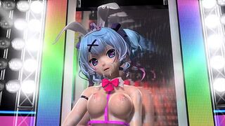 Hatsune Miku Voc@loid In Love Project diva Nude Mod Full Nude Bunny costume