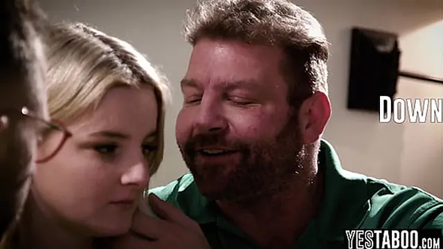 Chubby teen neighbor double penetrated by big dick bisexual studs