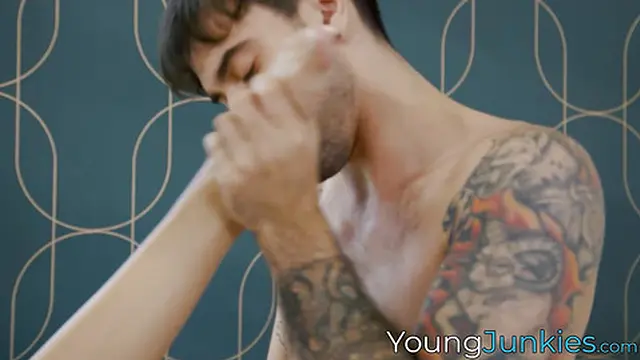 Blonde MILF Lexi Stone takes a cumshot following a wild cowgirl session