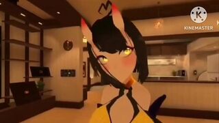 Whore SaaVLewd Saavtuber will clap your dick with her big ass