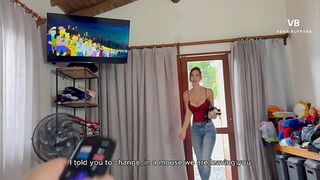 Big ass stepmom and a creampie from her stepson