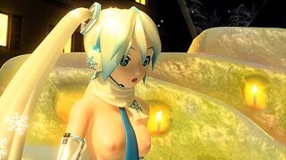 Hatsune Miku Snowman Project diva Nude Mod Full Nude