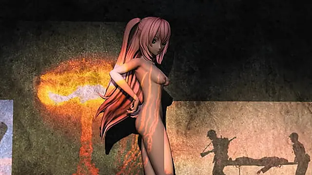 Megurine Luka Meiteki Cybernetics Project diva Nude Mod Full Nude