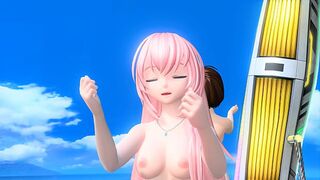 Megurine Luka & Meiko Promise Project diva Nude Mod Full Nude