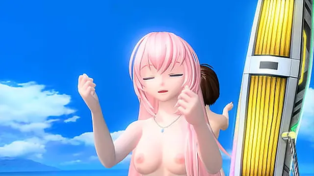 Megurine Luka & Meiko Promise Project diva Nude Mod Full Nude