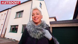 LETSDOEIT - Busty German Milf Rides Cock Like a Pro