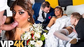 VIP4K  Damn good wedding fun with my bestie