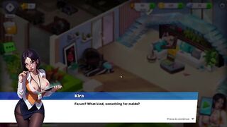 Maid Servant Hot Women Big Tits HornyVilla Gameplay
