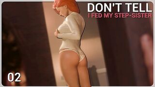Don't mind if I peek a bit —  okay? • I FED MY STEP-SISTER #02