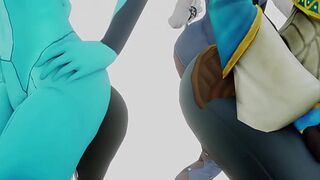 Zelda y Samus tienen lindos Culos