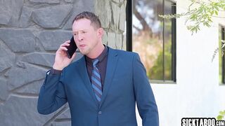 Big cock lawyer Pierce Paris fucked horny big ass MILF client Vanessa Vega
