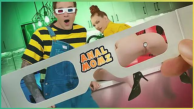 Big Hard Toys Fuck milf in the Ass