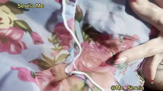 Mermaid Me unzips her lace set &mdash;  flaunts huge tits and thick hips