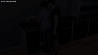 Pervert Can't Stop Kissing and Touching Stepmom Big Juicy Ass and Big Breast While She Cooks - Heart Problems 24 By Xenorav
