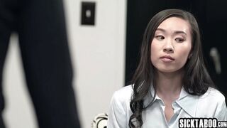 Lesbian coworkers fucked big ass boss and lesbians enjoyed pussy licking