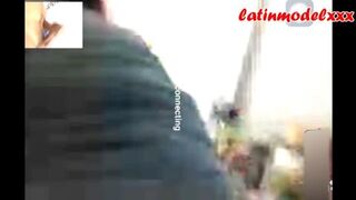 hotwife's tribute. Horny latina and husband fuck. Her body is amazing. I see them in videocall and masturbate. Horny girls, Call me for more videos like this