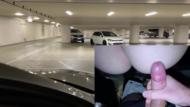 Public Parking Garage Handjob Leads to Naughty Doggystyle Sex