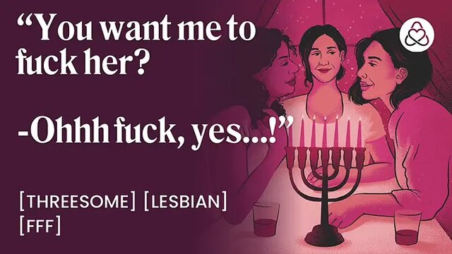 Hot babe fucks guy from behind with ASMR audio